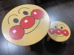 アンパンマン アガツマ 顔テーブル 顔チェア セット