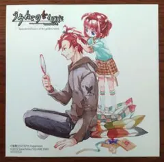 右代宮縁寿＆右代宮戦人 ミニ色紙 うみねこのなく頃に イラストカード