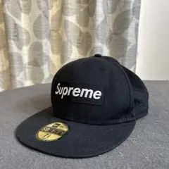 supreme ボックスロゴ キャップ 帽子 ニューエラ
