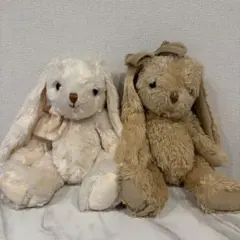 SALE☆ブコウスキー 犬と猫のぬいぐるみ 2体セット コッカースパニエル