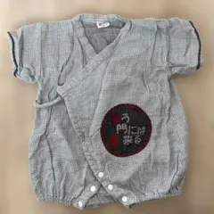 ベビー甚平風ロンパース80cm