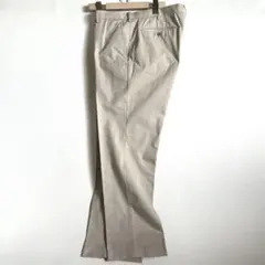 UNIQLO ドライノータックパンツ　ベージュ　W-88cm スラックス　古着