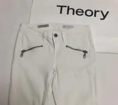 美品 Theory AG コラボ パンツ ホワイトデニム 限定コラボ 上質素材のサムネイル