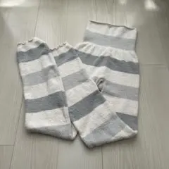マタニティウェア レギンス パンツ グレー ホワイト 白 M-L もこもこ 冬