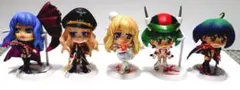マクロスF　イツワリノウタヒメ フィギュア5体まとめ売り　中古品箱無