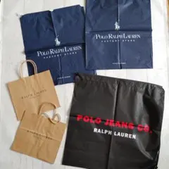ラルフローレン　ショッパー　ショッピングバッグ　紙袋　ビニール袋　匿名配送
