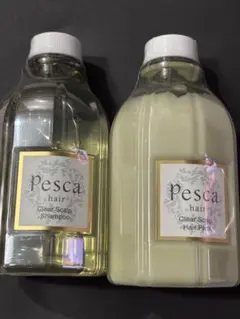 新品未開封 ペスカクリアシャンプー＆ヘアパック セット 各500ml