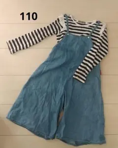 ムージョンジョン サロペット&ニコフラートトップスセット １１０