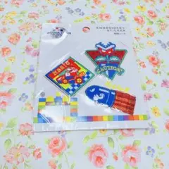 USJ限定　マリオカート 刺繍シールセット　ワッペン