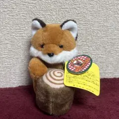 FIRST どんぐりCLUB キツネ きつね ぬいぐるみ 紙タグ付き 当時物