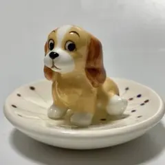 【 ヴィンテージ 】Disneyわんわん物語 レディの仔犬 ミニチュアのサムネイル