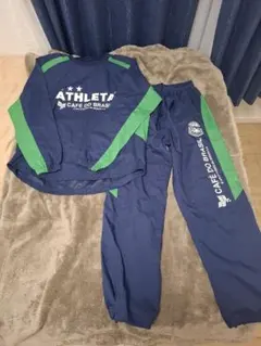 【セットアップ】ATHLETA アスレタ ピステ ネイビー Lサイズ