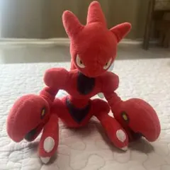 ポケモンセンター　ハッサム ぬいぐるみ　赤　限定　Pokémon fit