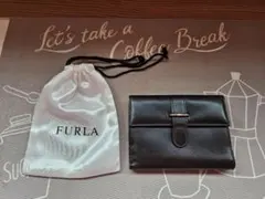 FURLA 二つ折り財布 ブラウン