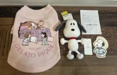 【試着のみ】スヌーピー×ジェラピケ犬服 PEANUTS gelato pique