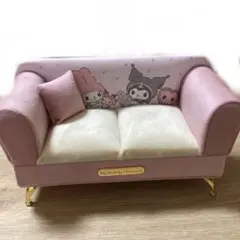 マイメロディ&クロミちゃん エンジェルソファー型ジュエリーBox