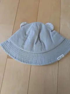 petit main 耳付きベビー帽子 46