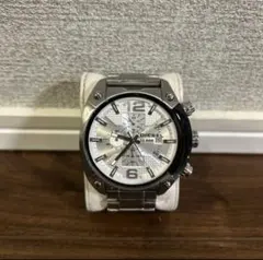 DIESEL シルバー 腕時計 クロノグラフ