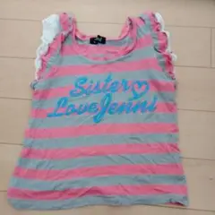 中古　120 JENNI ジェニィ　タンクトップ　キッズ　子供　送料込みのサムネイル