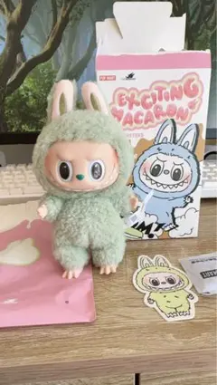 2025年最新】popMart labubu マカロン ぬいぐるみ 新品未開封の