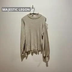 マジェスティクレゴン　ベージュ ニット Mサイズ