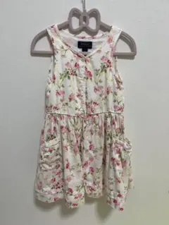 POLO RALPH LAUREN 花柄ノースリーブワンピース 4号