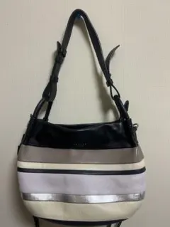 RADLEY LONDON ストライプ ショルダーバッグ