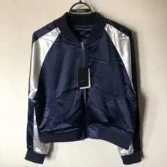 EMODA COMBI COLORリバーシブルブルゾン　ネイビーのサムネイル