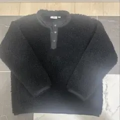 UNIQLOフリースジャケット 130 ブラック