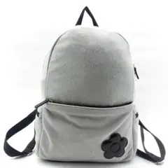 MARY QUANT　リュックサック　A4収納可　タウンユース　グレー　デイジー
