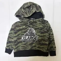 XLARGE KIDS 迷彩柄パーカー 90cm