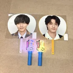 King & Prince キンプリ　ペンライト うちわ　2セット 2026