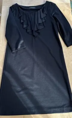 【美品】green label relaxing 黒　ワンピース