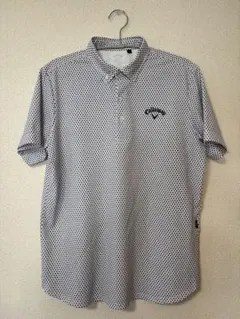 Callaway ドット柄シャツ Ｌサイズ