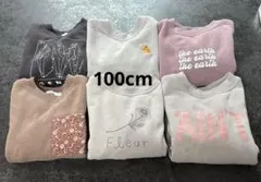 PAIR MANON トレーナー６点セット 100cm 女の子
