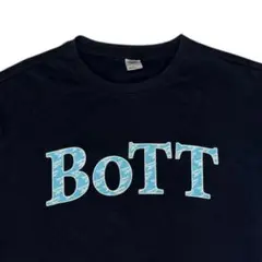 58 【希少XL】BoTT フラワーロゴ Tシャツ ブラック オーバーサイズ