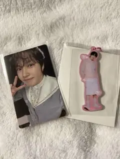 SMTOWN 2025 NCT WISH サクヤ トレカ&アクキー2点セット