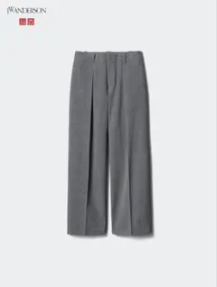 UNIQLO JW ANDERSON 2WAYタックストレートパンツ　グレー S