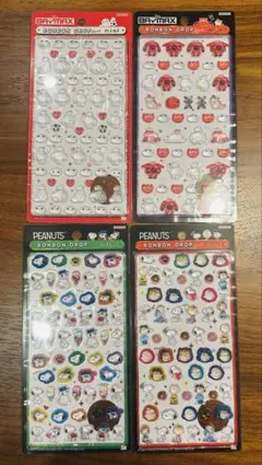 ベイマックス・スヌーピー ボンボンドロップシールセット
