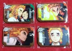 鬼滅の刃 まるかく缶バッジ 煉獄セット
