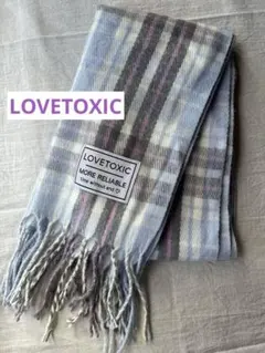 LOVETOXIC チェックマフラー☺︎