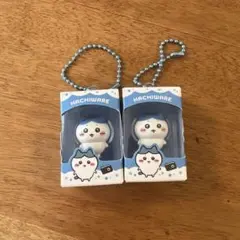 ハチワレ マスコットキーホルダー 2個セット