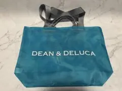 DEAN＆DELUCA ディーン＆デルーカ　メッシュトートバッグ　ターコイズ　Lのサムネイル