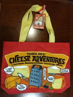 Trader Joe's チーズアドベンチャー トートバッグ