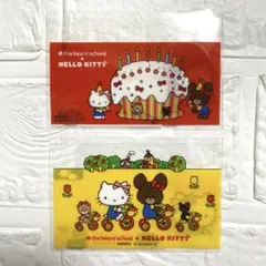 くまのがっこう サンリオハローキティ コラボ マイナンバーカードケース 2種のサムネイル
