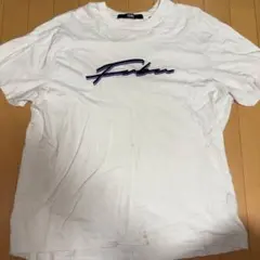 Fubu 刺繍ロゴ ホワイト Tシャツ