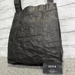 【美品】DUREN デューレン アルミホイルレザー 2WAY ワンハンドルバッグ 美品】DUREN デューレン アルミホイルレザー 2WAY ワンハンドルバッグ