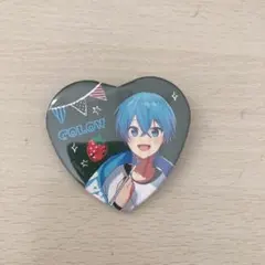 すとぷり　ころんくん　ハート型缶バッジ