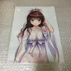 To LOVEる-とらぶる-15周年記念原画展 A4クリアファイル 古手川唯