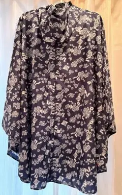 美品 Disne柄 ネイビー レインコート レインポンチョ 大人 M〜L